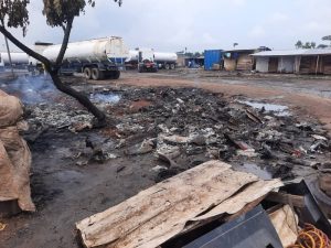 Fire Guts Ogun Trailer Park (See&nbsp;Photos)