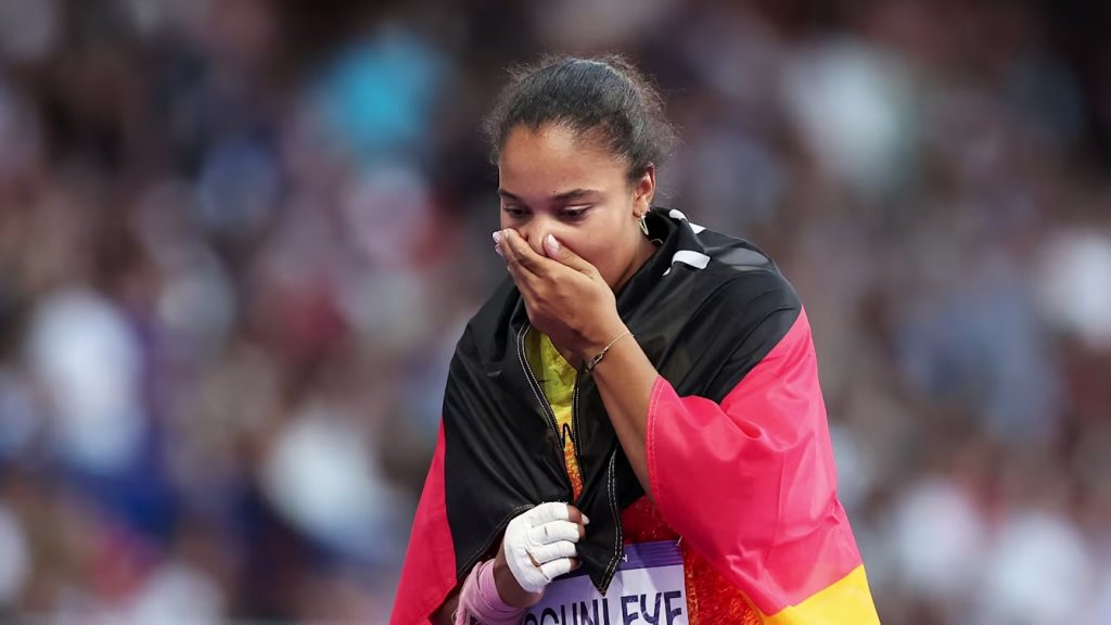 Yemisi Ogunleye Wins Gold Medal For Germany In Women’s Shot Put At The Olympics