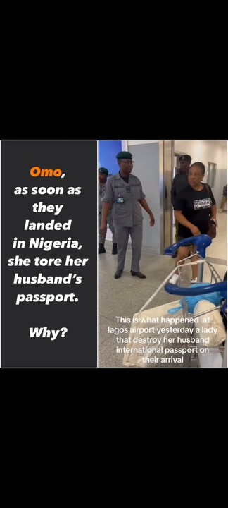 Why I Destroyed My Husband’s Passport At Airport – Wife Breaks&nbsp;Silence