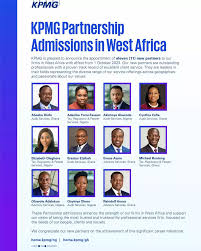 KPMG Announces Appointment Of Six Nigerians Among Nine New Partners In&nbsp;W.Africa