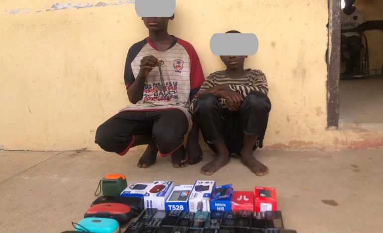 Two JSS 3 Students Arrested For Stealing 100&nbsp;Phones