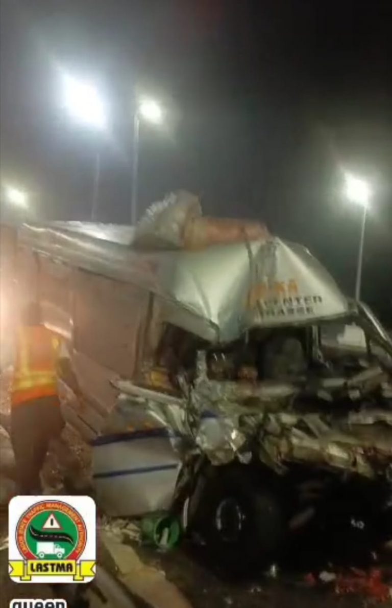 One dead, four injured in Third Mainland Bridge accident