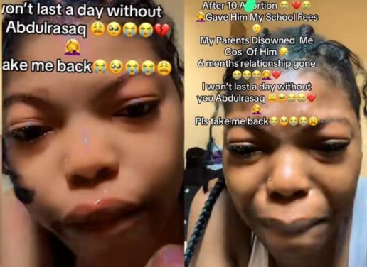 Lady Weeps As 6-Month Boyfriend Dumps Her Despite 10&nbsp;Ab0rtions