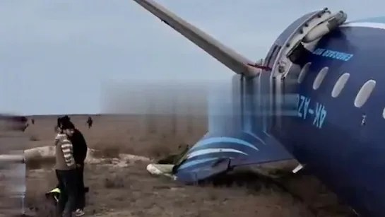 Russia-Bound Azerbaijan Airlines Plane&nbsp;Crashes