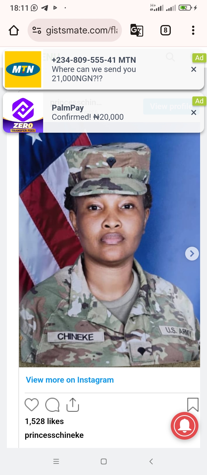 Popular Nollywood Actress Joins U.S&nbsp;Army