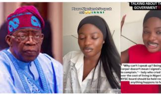 NYSC Officials threaten Lagos Corps member in&nbsp; Viral Video speaking against&nbsp;Tinubu