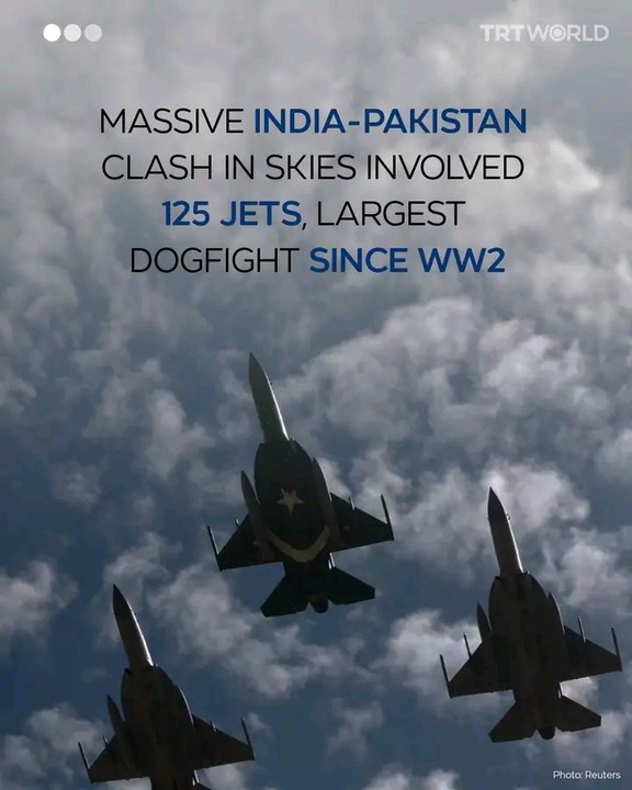 India-pakistan Clash In Skies Involved 125 Jets, Largest Dogfight Since&nbsp;WW2