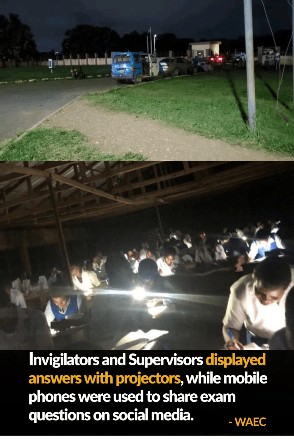 UPDATE: WAEC 2025 English Exam Delayed Nationwide, Written as Late as 9PM Following Question&nbsp;Leak(PICS)