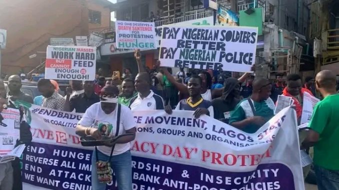 Democracy Day: Protest Breaks Out In Òṣogbo, Ikeja, Ibadan, Akure
