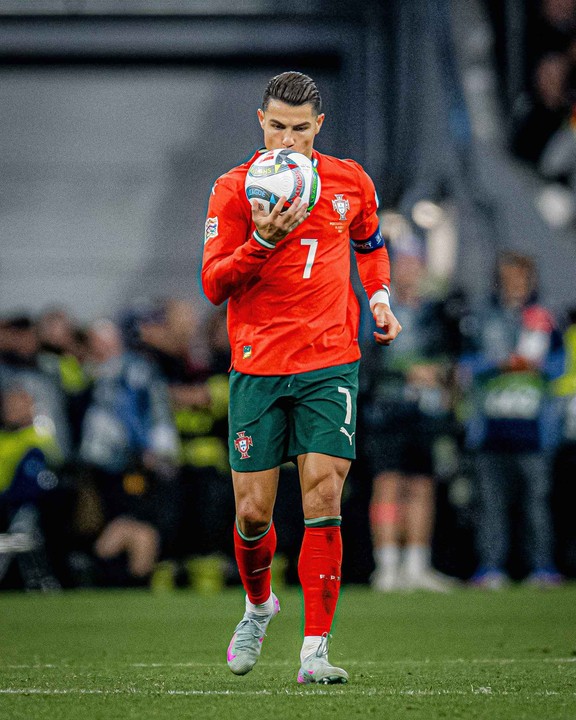 Cristiano Ronaldo Scores & Wins UEFA Nations League With Portugal&nbsp;(Photos)